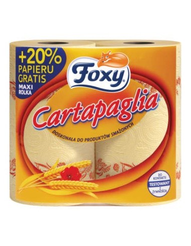 FOXY Cartapaglia Ręcznik kuchenny żółty 2 szt. 1 szt