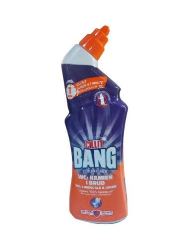 CILLIT BANG Spray do czyszczenia i dezynfekcji WC KAMIEŃ & BRUD, 750 ml