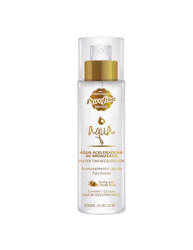 PARAFINA BRONZE AQUA Woda do twarzy i ciała PRZYSPIESZA OPALANIE, 200 ml
