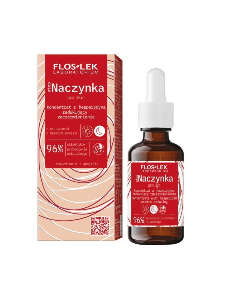FLOSLEK Serum do twarzy NACZYNKA, 30 ml