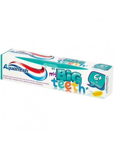 Aquafresh, My Big Teeth, pasta do zębów dla dzieci 6+, 50 ml
