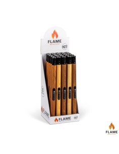 FLAME Zapalarka długa gazowa DREWNO H27, 25 szt pakiet