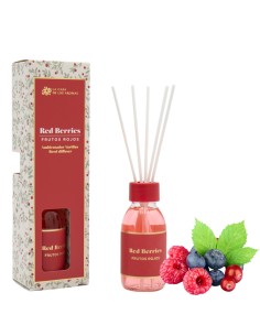 LA CASA DE LOS AROMAS X-MAS Patyczki zapachowe CZERWONE OWOCE, 95 ml