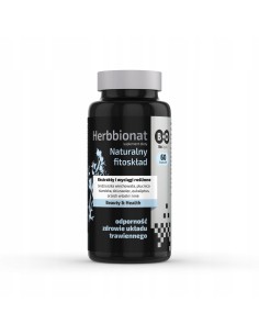 BIOORGANIC Kapsułki Herbbionat Układ trawienny 60 kaps, 1 op