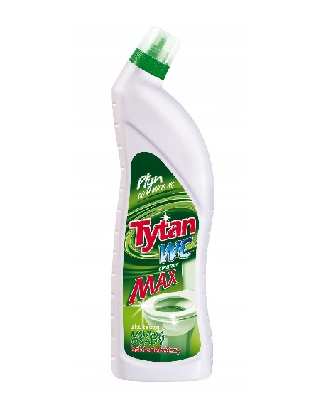 TYTAN Płyn bakteriobójczy do mycia WC MAX, ZIELONY 1,2 kg