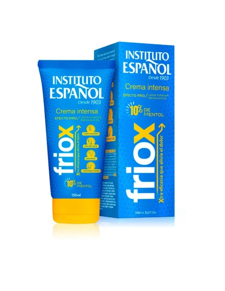 INSTITUTO ESPANOL FRIOX Krem łagodzący bóle mięśni 10% mentol TUBA, 150 ml