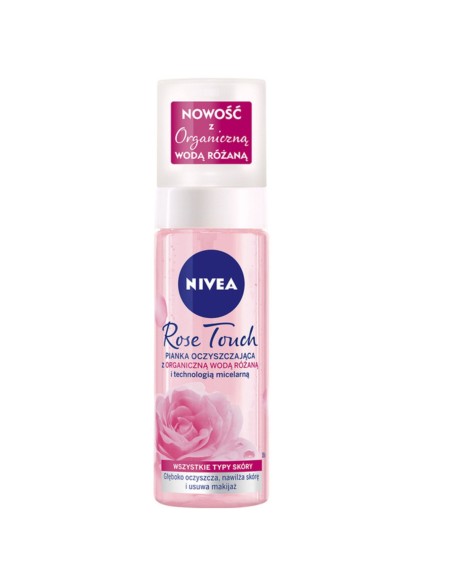 NIVEA FACE CLEAN Pianka do twarzy ROSE, 150 ml