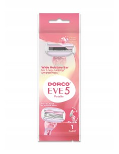 DORCO WOMEN Maszynka jednorazowa 5-OSTRZY, 1 szt