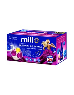MILL Kapsułki do prania UNIWERSALNE MEDIOLAN 24 szt, 1 op
