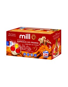 MILL Kapsułki do prania UNIWERSALNE SYDNEY 24 szt, 1 op