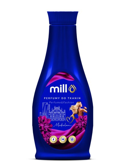 MILL Perfumy do płukania tkanin 38 płukań MEDIOLAN, 750 ml