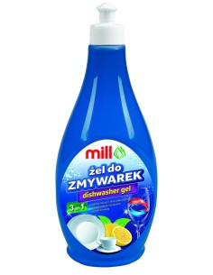 MILL Żel do zmywarek 3w1, 760 ml