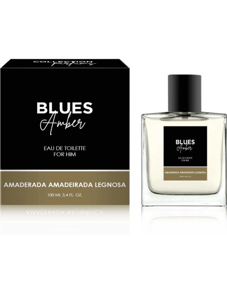 MELODY MEN Woda toaletowa BLUES AMBER, 100 ml