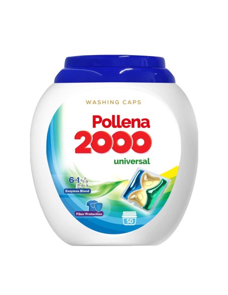 POLLENA 2000 Kapsułki do prania UNIWERSALNE 50 szt, 1 op
