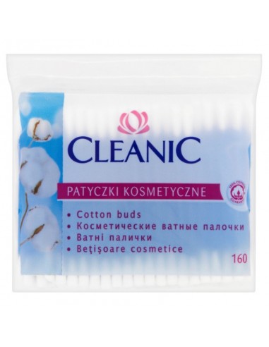CLEANIC Patyczki higieniczne Folia, 160 szt