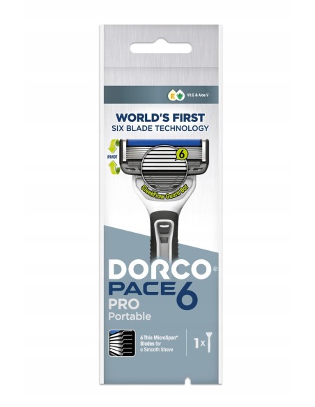 DORCO MEN Maszynka jednorazowa do golenia 6 OSTRZY, 1 szt