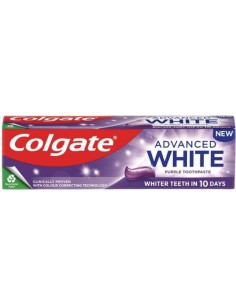 COLGATE ADVANCED WHITE PURPLE Pasta do zębów, 75 ml
