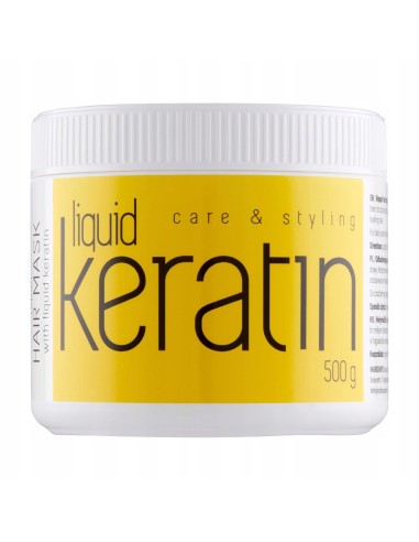 LOTON LIQUID Maska do włosów KERATIN, 500 g
