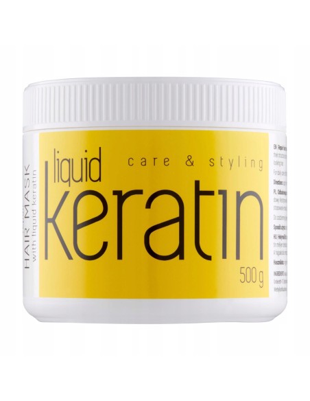 LOTON LIQUID Maska do włosów KERATIN, 500 g