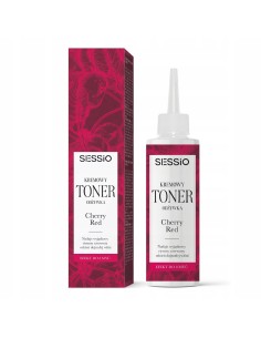 SESSIO Toner do włosów CHERRY RED, 100 ml