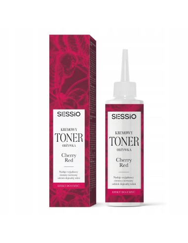 SESSIO Toner do włosów CHERRY RED, 100 ml