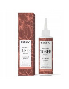 SESSIO Toner do włosów HAZELNUT BROWN, 100 ml