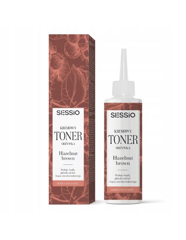 SESSIO Toner do włosów HAZELNUT BROWN, 100 ml