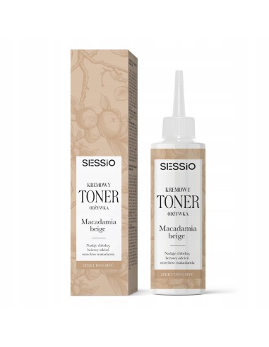 SESSIO Toner do włosów MACADAMIA BEIGE, 100 ml