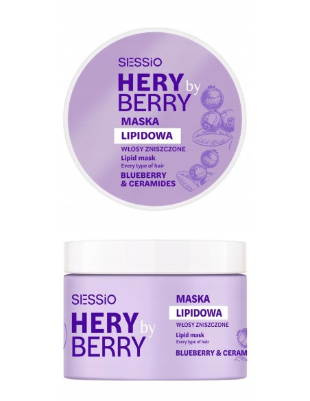 SESSIO Maska do włosów LIPIDOWA, 250 ml