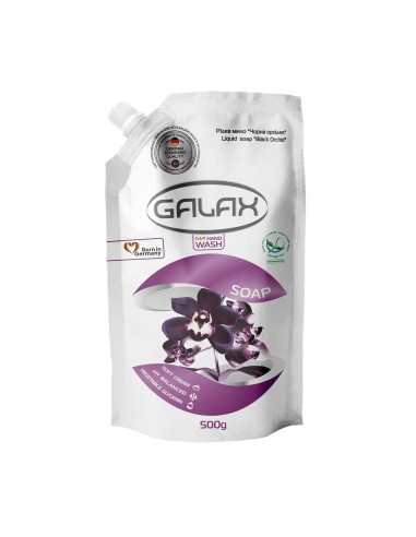 GALAX Mydło w płynie CZARNA ORCHIDEA, 500 g zapas