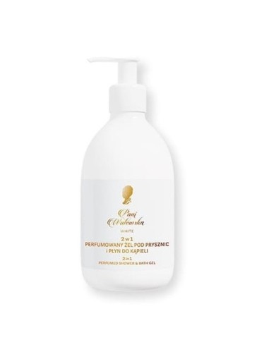 PANI WALEWSKA Płyn i żel do kąpieli 2w1 WHITE, 475 ml