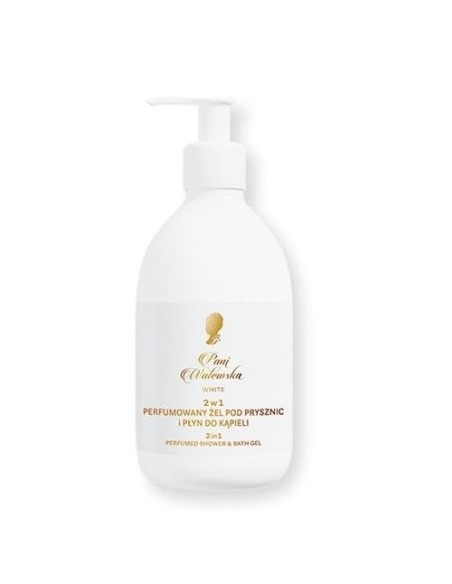 PANI WALEWSKA Płyn i żel do kąpieli 2w1 WHITE, 475 ml