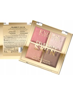 EVELINE Paleta do konturowania twarzy 4W1, 16 g