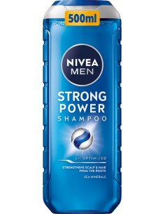 NIVEA MEN Szampon do włosów STRONG POWER, 400 ml