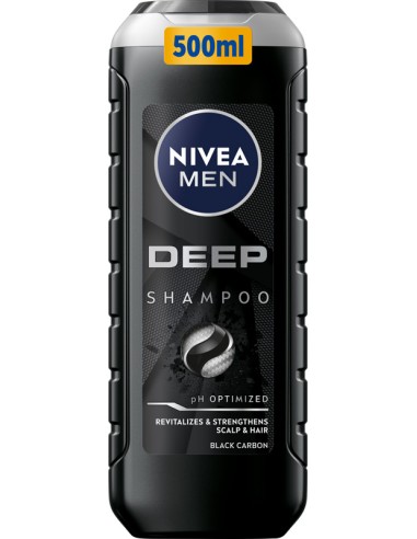 NIVEA MEN Szampon do włosów DEEP, 400 ml