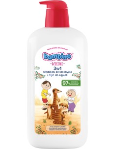 BAMBINO Żel pod prysznic 3w1 SURYKATKI, 1000 ml