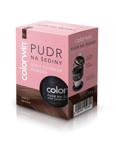 COLORWIN RETOUCH Puder do retuszowania siwizny BRĄZ, 3,2 g