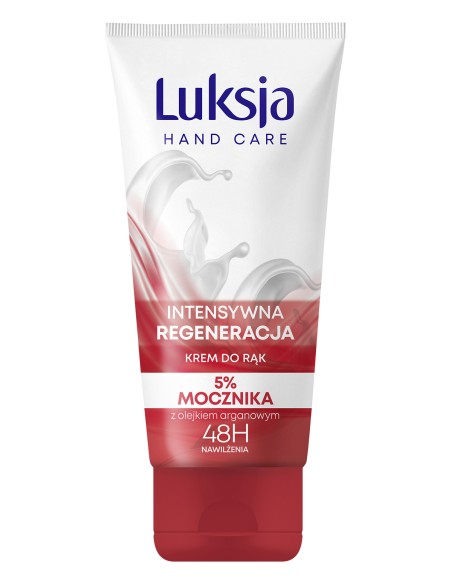 LUKSJA Krem do rąk REGENERACYJNY Z MOCZNIKIEM 5%, 50 ml
