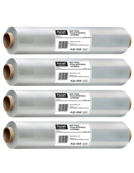PACLAN EXPERT BEST PRICE Folia spożywcza 29 cm, pakiet 4 szt