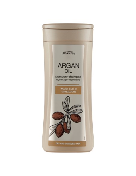 JOANNA Szampon do włosów suchych i zniszczonych OLEJ ARGANOWY, 200 ml