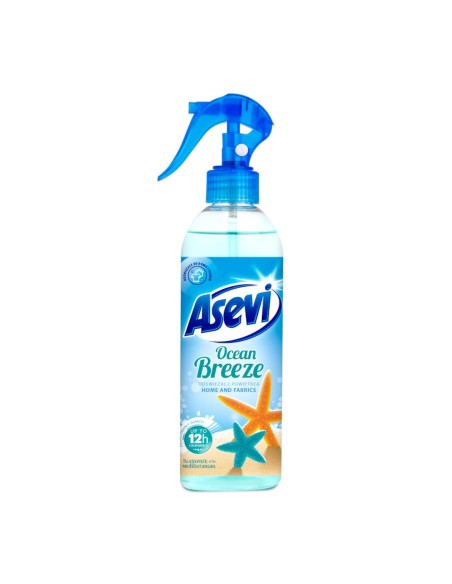 ASEVI Odświeżacz powietrza, spray do tkanin OCEAN BREEZE, 400 ml