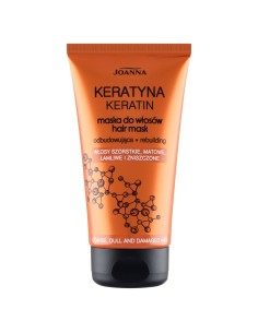 JOANNA KERATYNA Maska do włosów ODBUDOWUJĄCA, 150 g