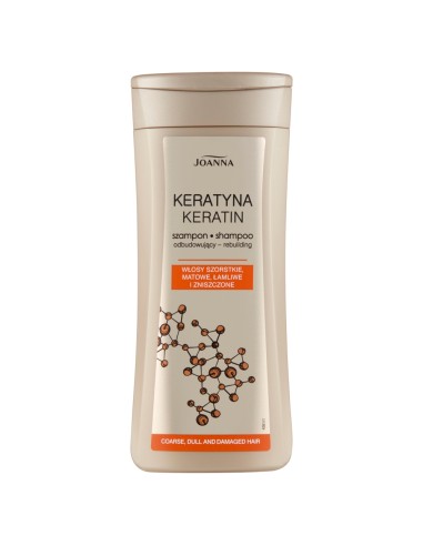 JOANNA Szampon do włosów KERATYNA, 200 ml
