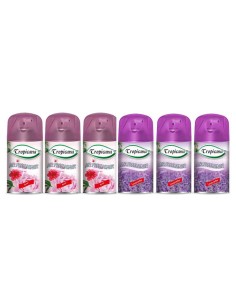 TROPICANA Odświeżacz powietrza w sprayu w sprayu MIX wkład, 6 X 260 ml