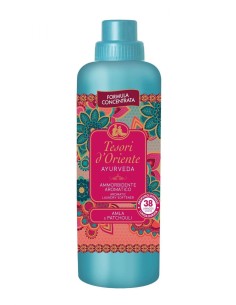 TESORI D'ORIENTE Koncentrat do płukania tkanin AYURVEDA AMLA&PATCHOULI 38 płukań, 760 ml