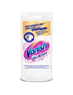 VANISH OXI Odplamiacz do tkanin w żelu SASZETKA WHITE, 100 ml