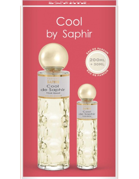 SAPHIR WOMEN Woda perfumowana COOL zestaw 200 ml + 30 ml