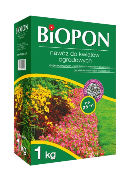 BIOPON do kwiatów ogrodowych 
