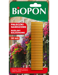BIOPON pałeczki nawozowe do roślin balkonowych 