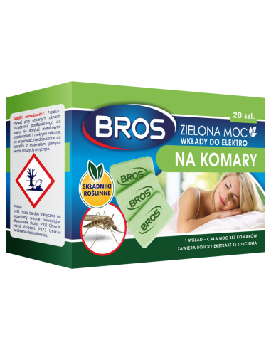 BROS Zielona Moc wkłady do elektro